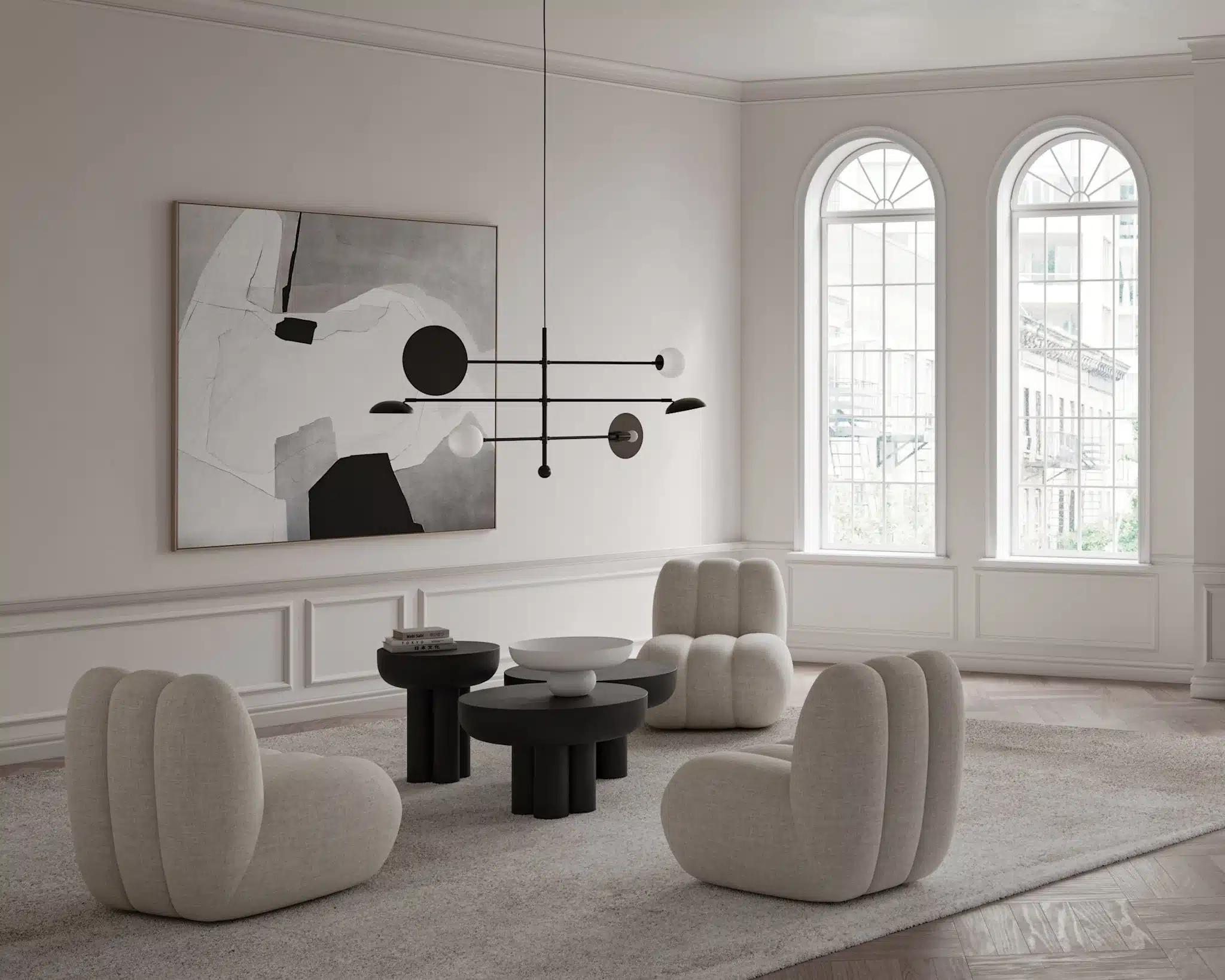 101 Copenhagen Sahn Chandelier – Brons - Bild 2
