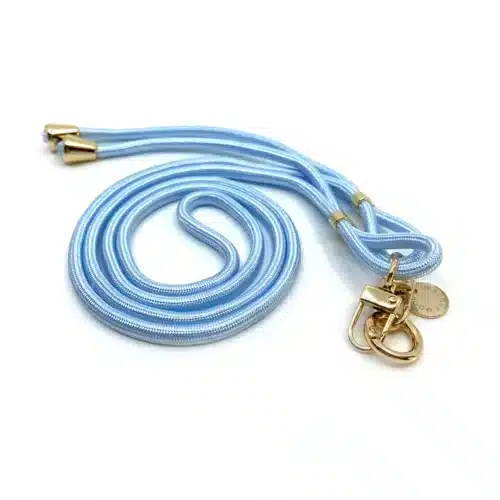 Mobilhalsband Shiny Blue Gold