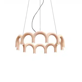 Oblure ARCH CIRCLE 98 Taklampa Vit - Bild 3