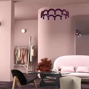 Oblure ARCH CIRCLE 98 Taklampa Vit - Bild 7