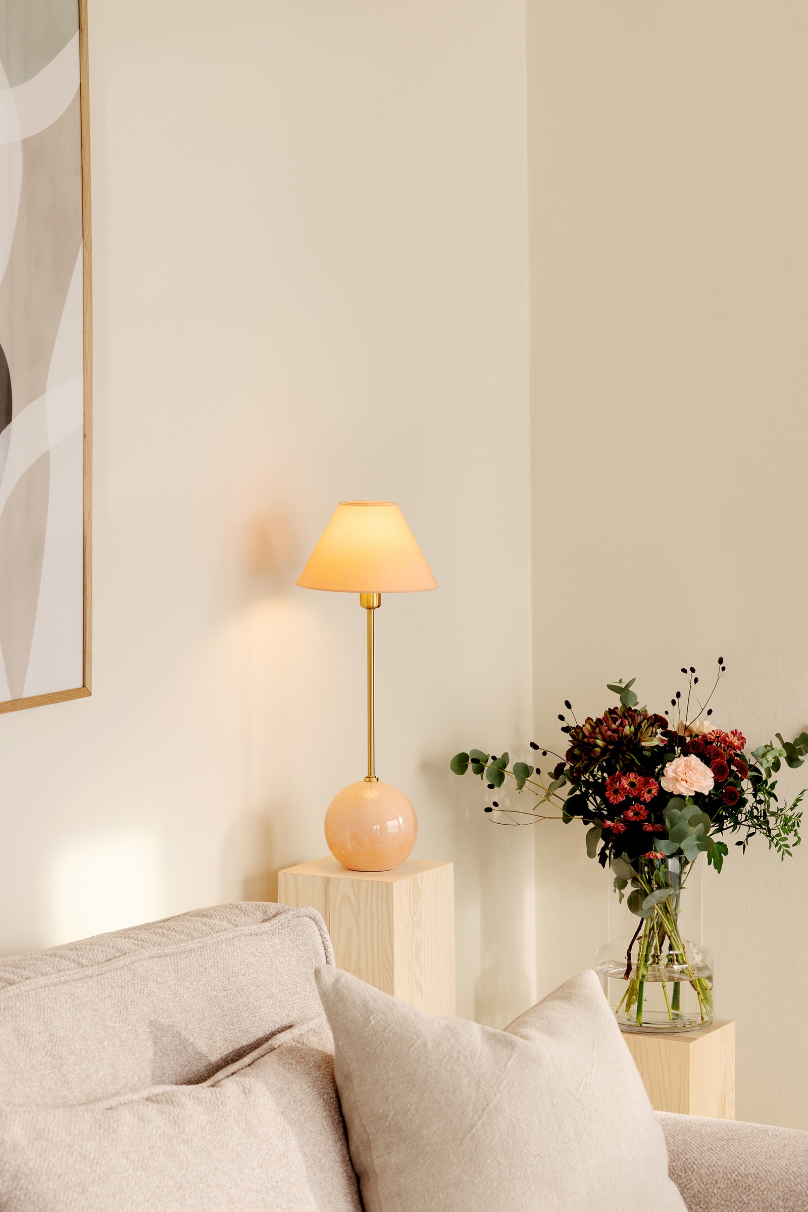 Globen Lighting Bordslampa Iris 20 – Blush - Bild 2