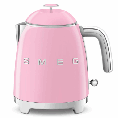Smeg mini vattenkokare 0,8 liter | Rosa 50’s Style
