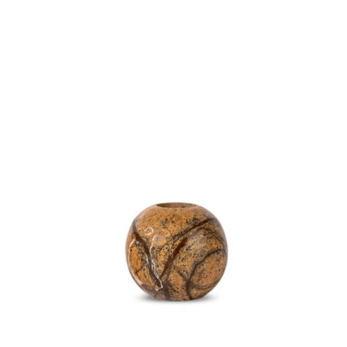 Brun Sten ljusstake