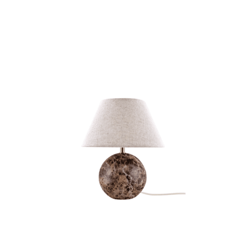 Globen Lightning Bordslampa Castello 24 Brun marmor