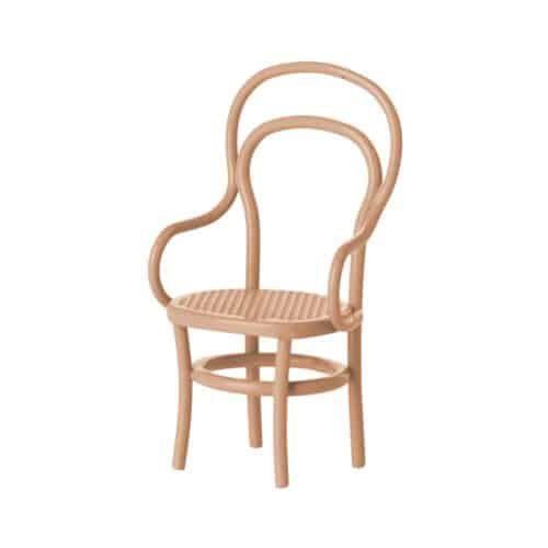 Maileg Vintage Chair Mouse – Dark Powder – Liten Stol för Maileg Möss