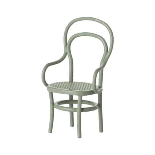 Maileg Vintage Chair Mouse – Mint – Liten Stol för Maileg Möss