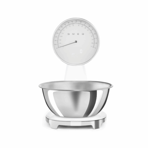 Smeg Digital och analog köksvåg Vit Högblank