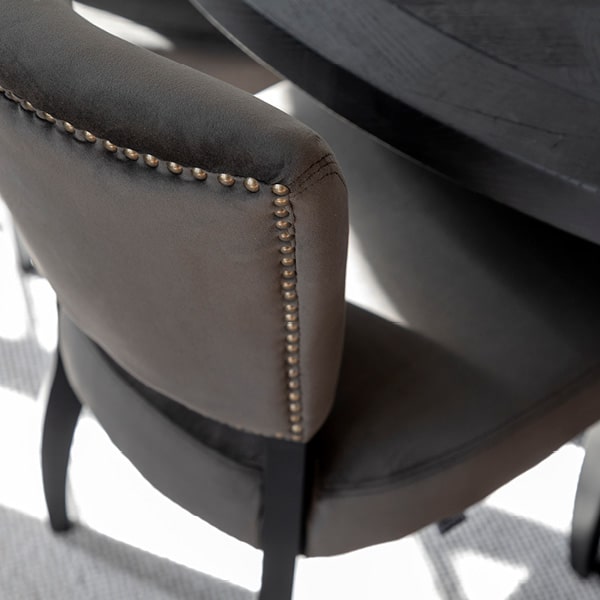 Artwood Matstol MAGGIE Velvet Dark Brown - Bild 4
