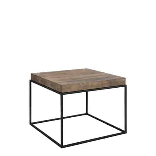 Artwood CARLISLE Sidobord - Silver Back 65x65cm
