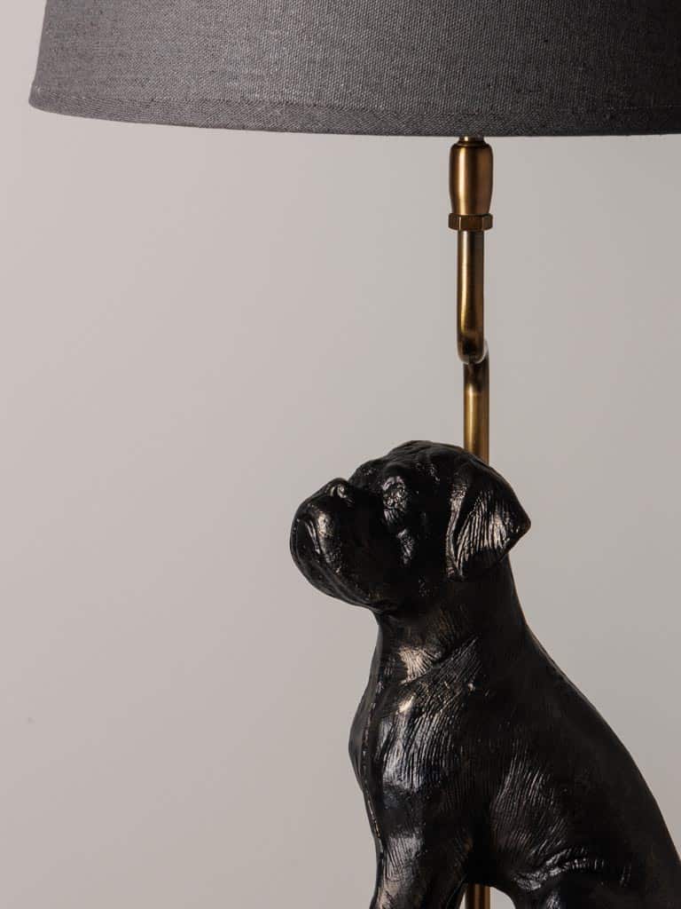 Bordslampa med hund - Bild 4