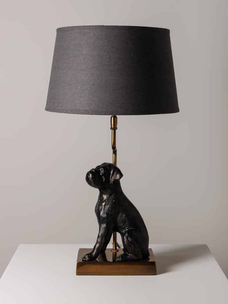 Bordslampa med hund - Bild 3