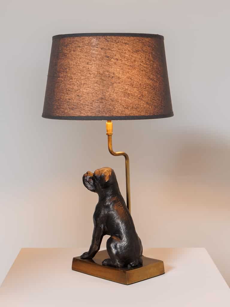 Bordslampa med hund - Bild 2