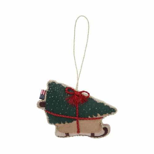 Lexington Julgransprydnad hundsläde