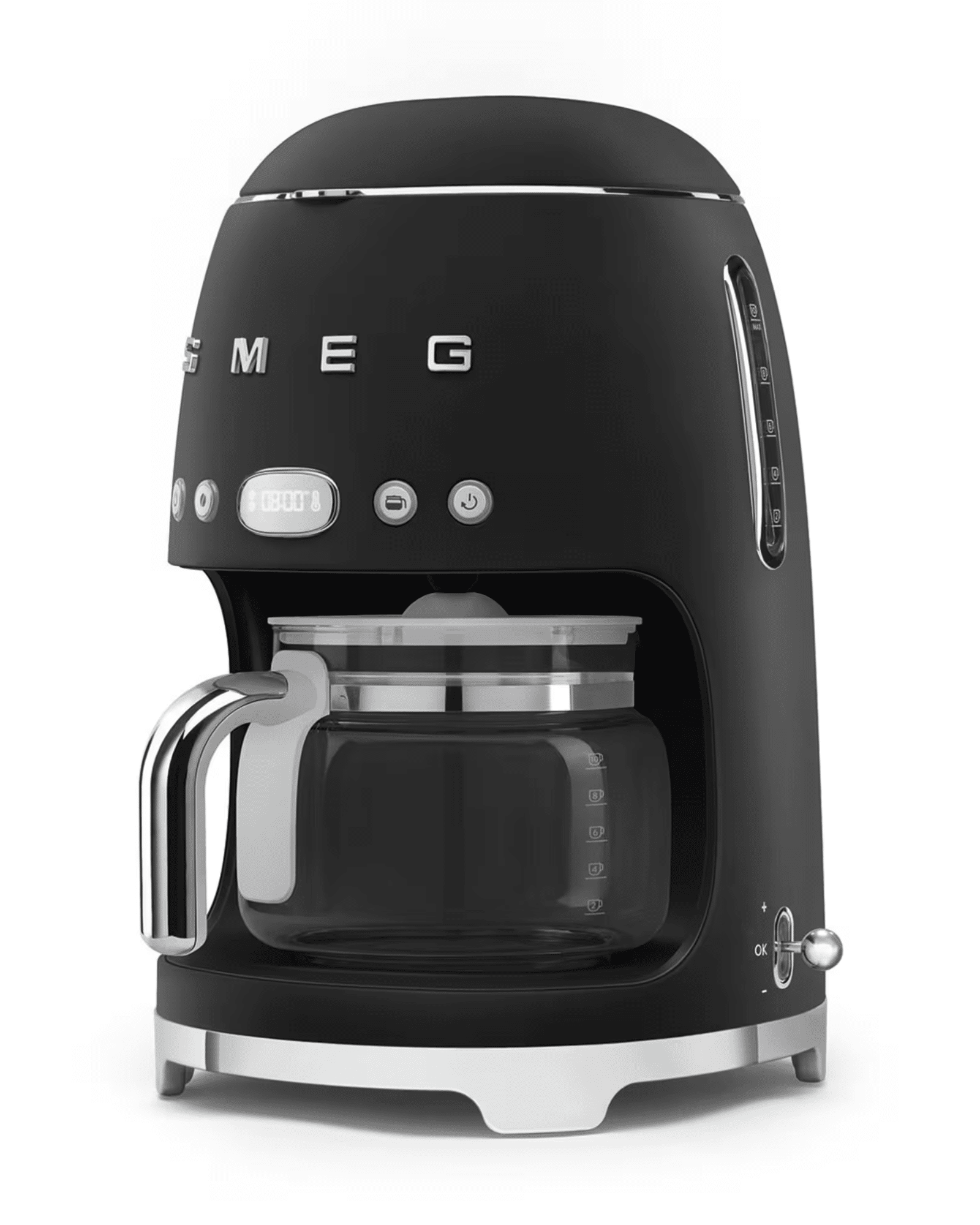 Smeg Kaffebryggare Svart, Högblank 50's Style - Bild 2