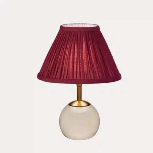 House of Firefly - VERONA DEEP BERRY Bordslampa med skärm