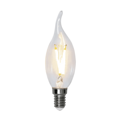LED-lampa E14 C35 Clear – Romance