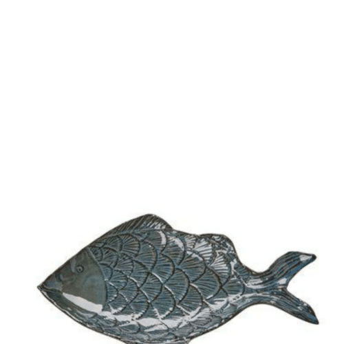 Fisk Fat Brun & Blå
