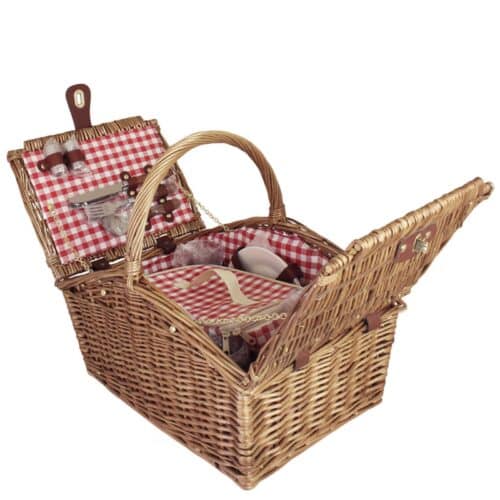 Picknickkorgset Barbro Röd