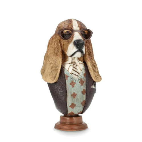 Byst Basset Hound Glasögon 40 cm