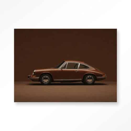 Tavla Brown Porsche Glas 80x120cm