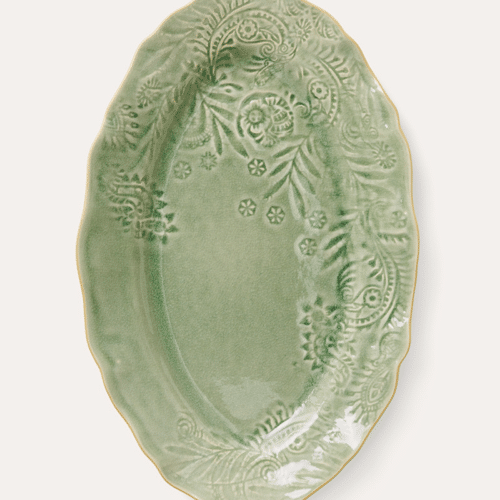 Sthål Small Oval Serving Dish 40x25 cm Antique – Arabesque