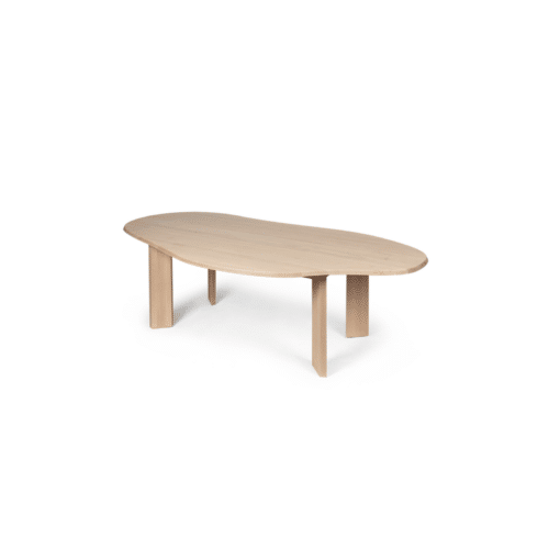 Ferm Living Tarn Matbord 220cm i vitoljad massiv bok