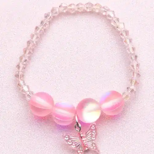 Pink Crystal armband