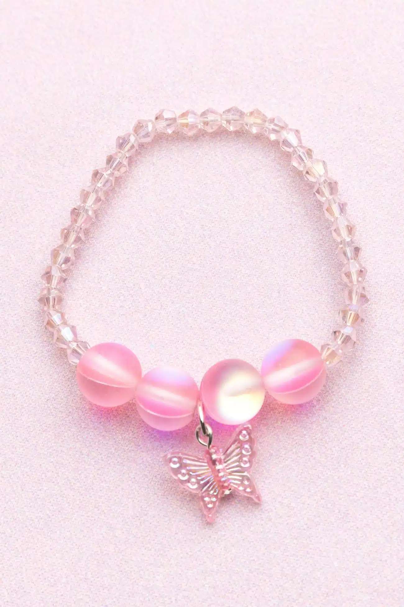 Pink Crystal armband