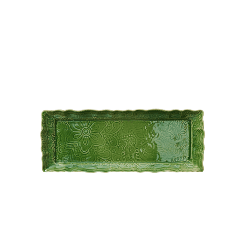 Sthål Tray Dish Primavera – Långsmalt Fat i Stengods 33,5x13,5 cm