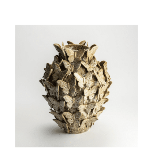 Colares Dekorativ Vas 33x43 cm – Brun Stengods