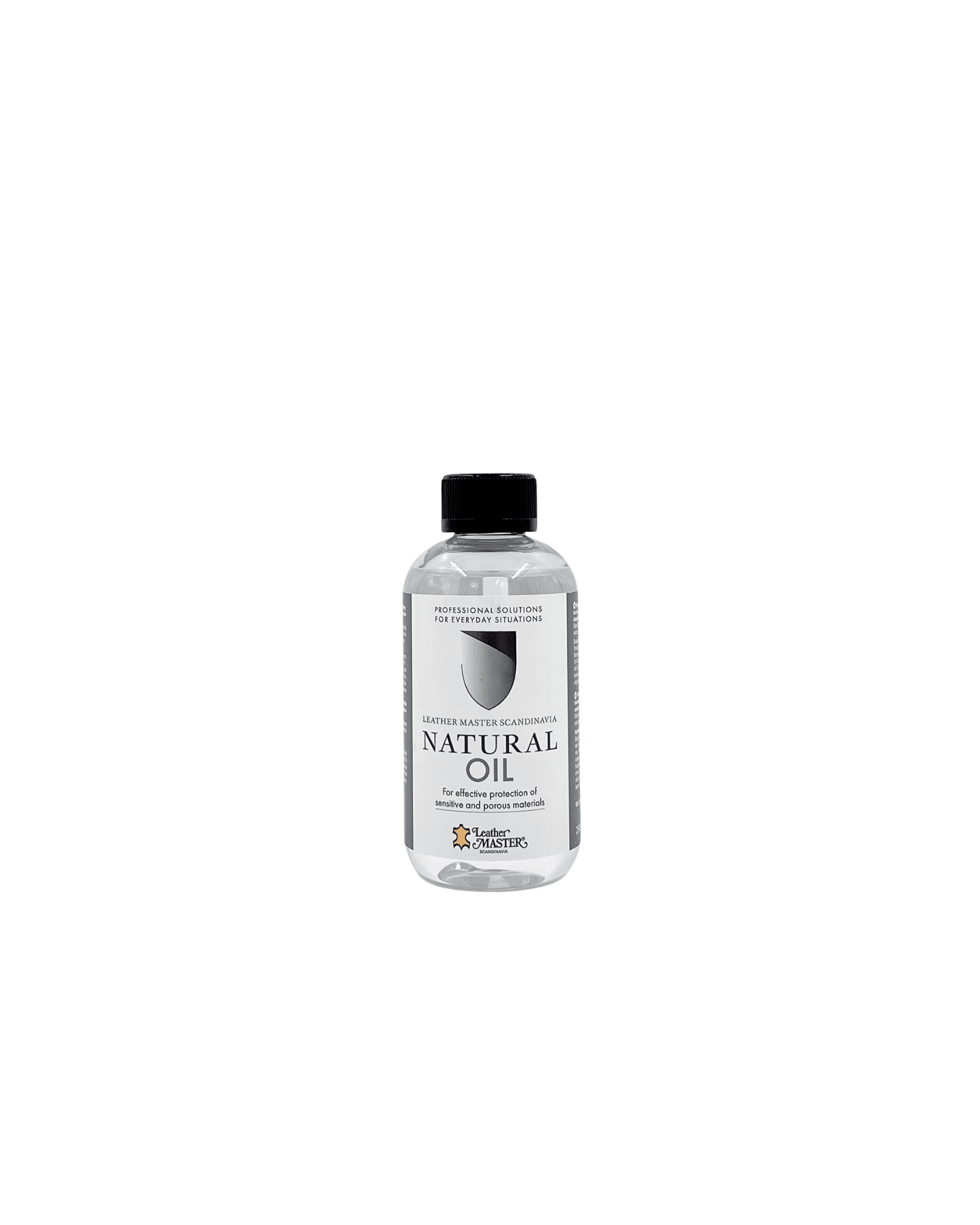 Leather Master Natural Oil 250 ml – Livsmedelssäker skyddsolja för trä & sten
