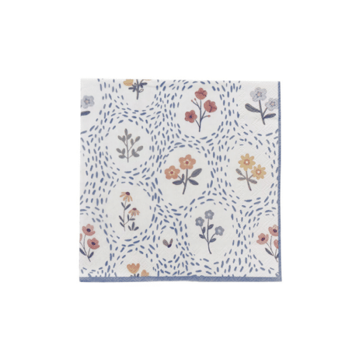 Pappersservett Fleur – Servetter med Blomstermotiv 33 × 33 cm