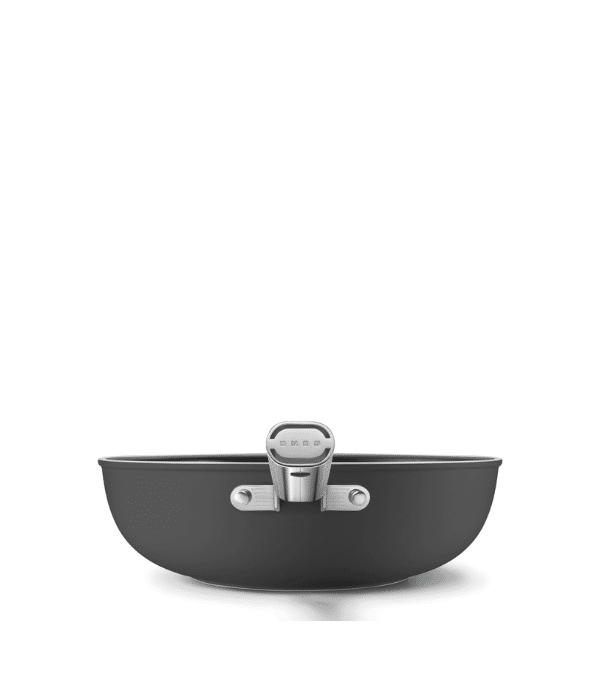 Smeg Keramisk Wokpanna 30 cm Non-Stick Svart – 50’s Style - Bild 3
