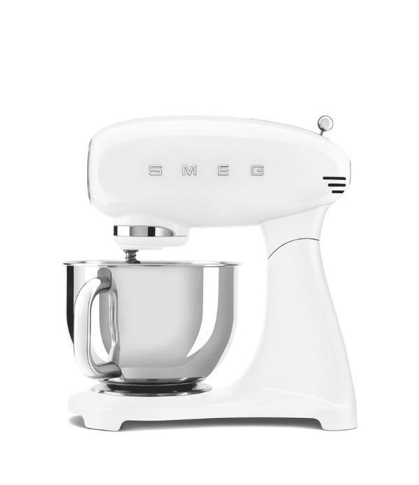 Smeg Köksmaskin Vit SMF05 – 50’s Style Retro 1000W - Bild 5