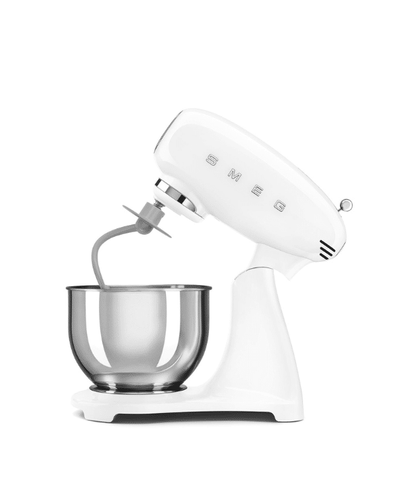Smeg Köksmaskin Vit SMF05 – 50’s Style Retro 1000W - Bild 6