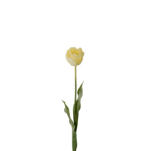 Tulpan Real Touch Gul 67 cm – Naturtrogen konstblomma