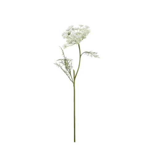 Konstgjord Vildmorot 70 cm – Vit Dekorativ Blomma