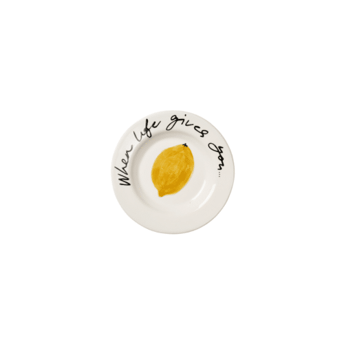 Pick a Poppy Lemon Tapastallrik