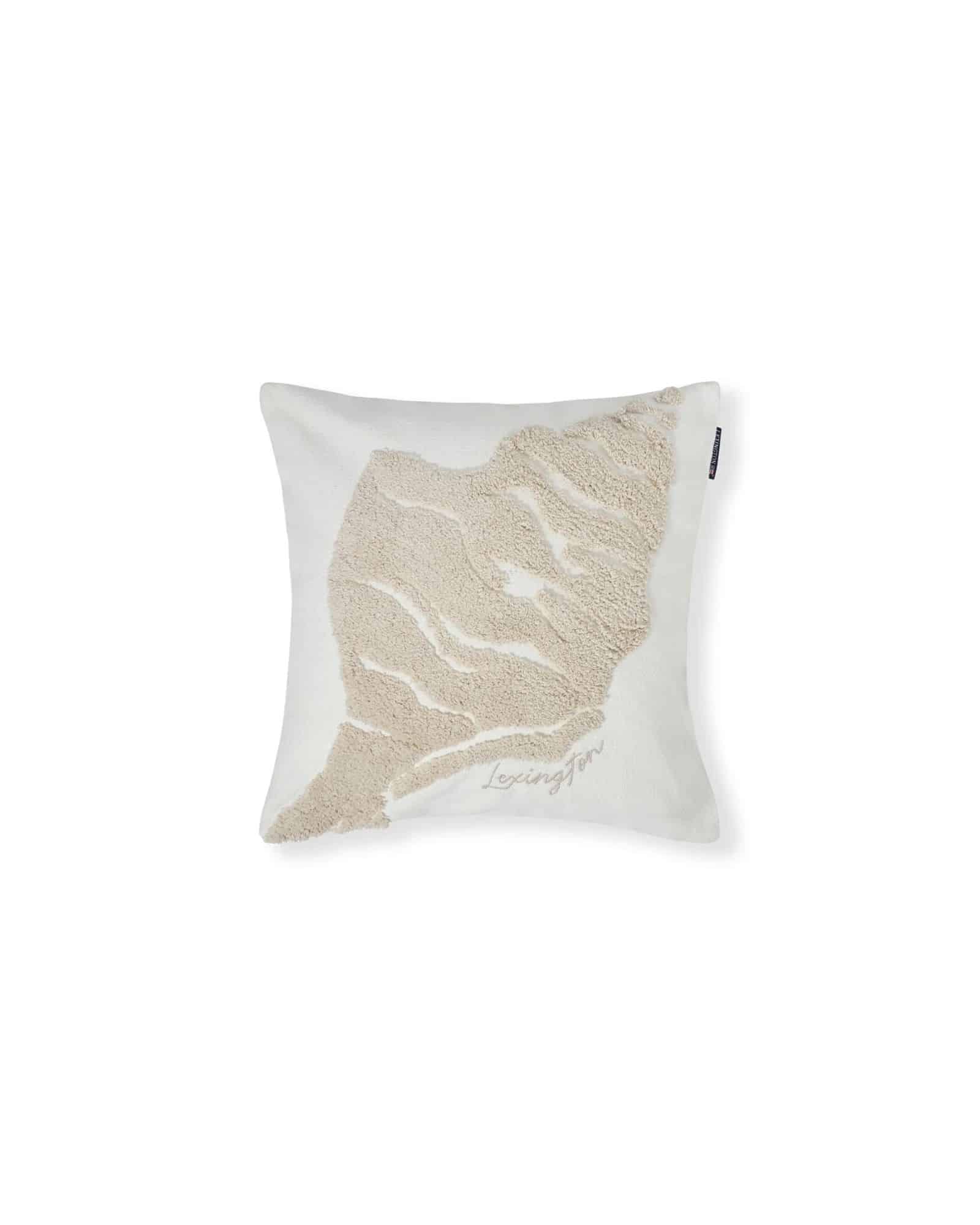 Lexington kuddfodral snäcka vit/beige 50x50cm
