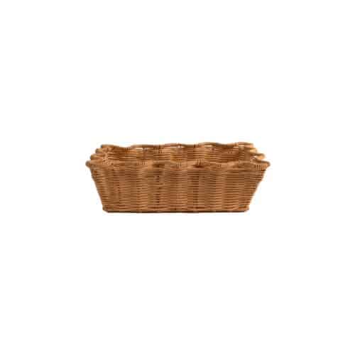 Pick a Poppy Scallop rottingkorg 20x30x9 cm