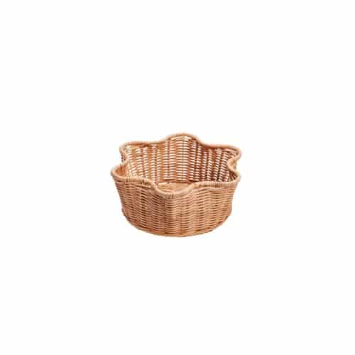 Pick a Poppy Scallop rottingkorg rund 23 cm