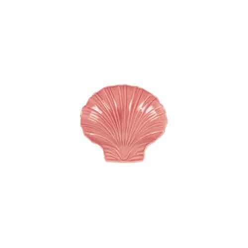 Pick a Poppy Shell skål mellan mörkrosa 20x18 cm